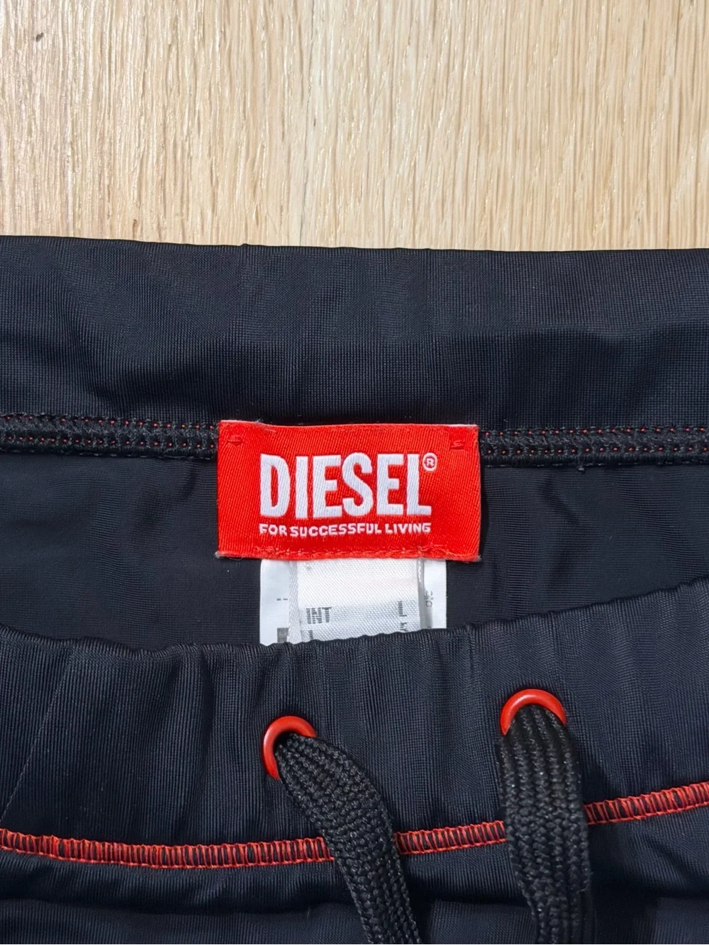 Diesel Men's Black Swim Brief